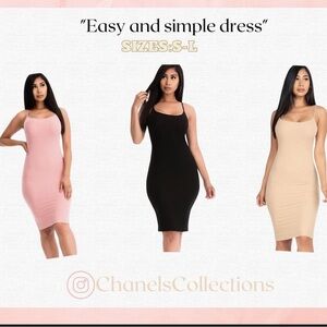 Slip on and go dress!